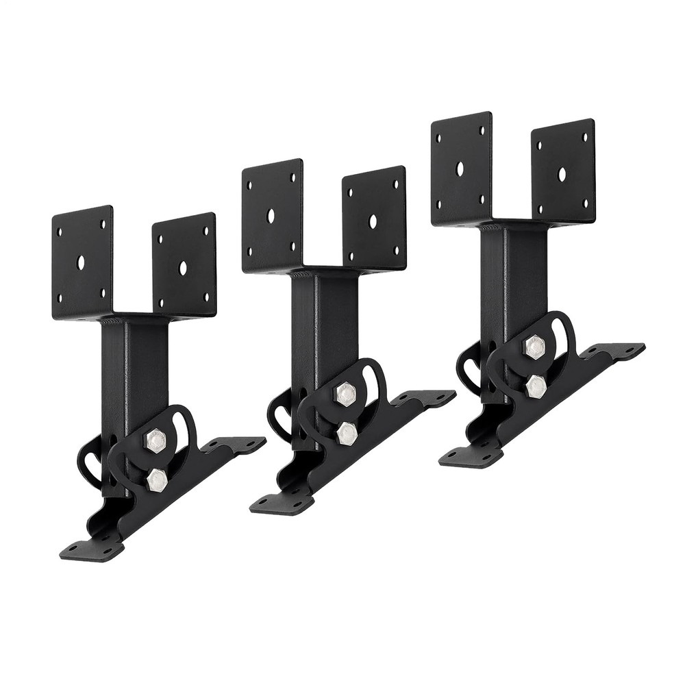 Heavy Duty Roof Riser Brackets Kit, Adjustable Roof Riser Beam Mount Brackets