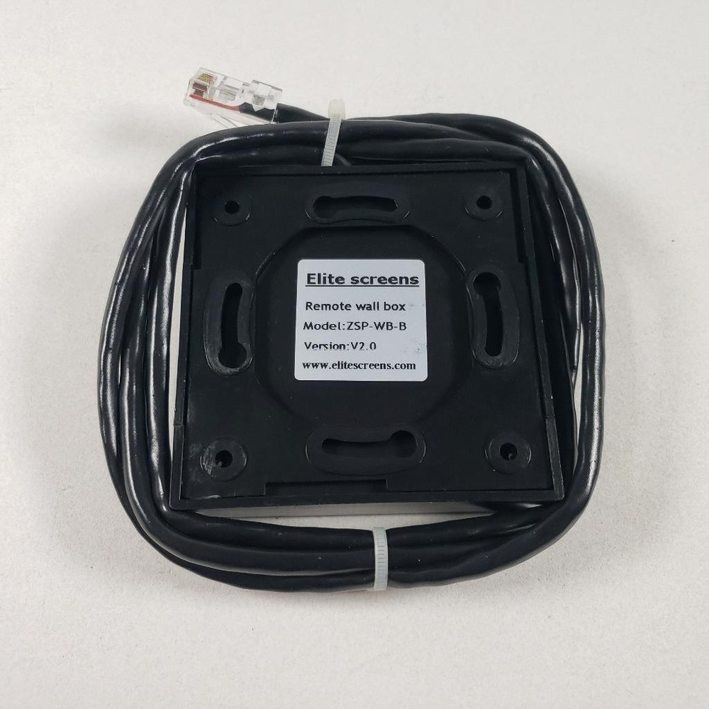 Elite Screens ZSP-WB-B Remote Wall Box Version V2.0