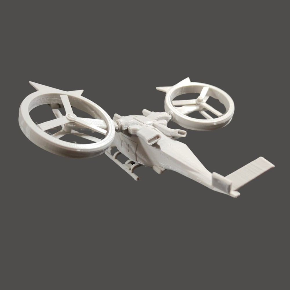 Samson Aerospatial Avatar Helicopter with interior 1:32 Scale DIY model kits