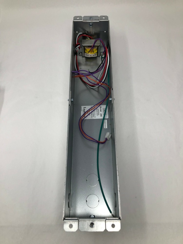 Liteforms URK Dual-Lite Edge-Lit Led Exit Sign Universal Recess Mounting Box