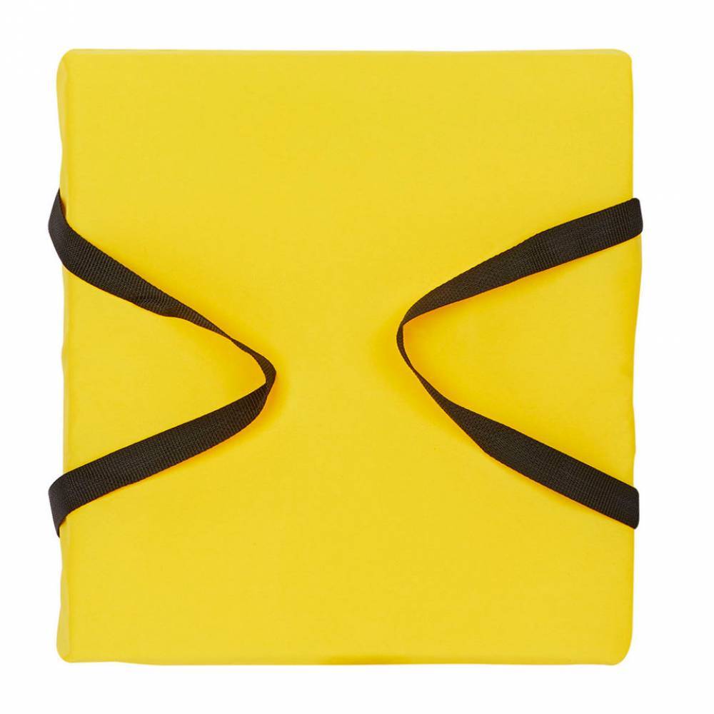 Onyx Throwable Foam Cushion, Yellow