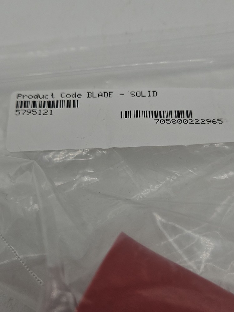 NSS - 5795121 - Solid Squeegee Blade - Solid Blade - Blade Solid