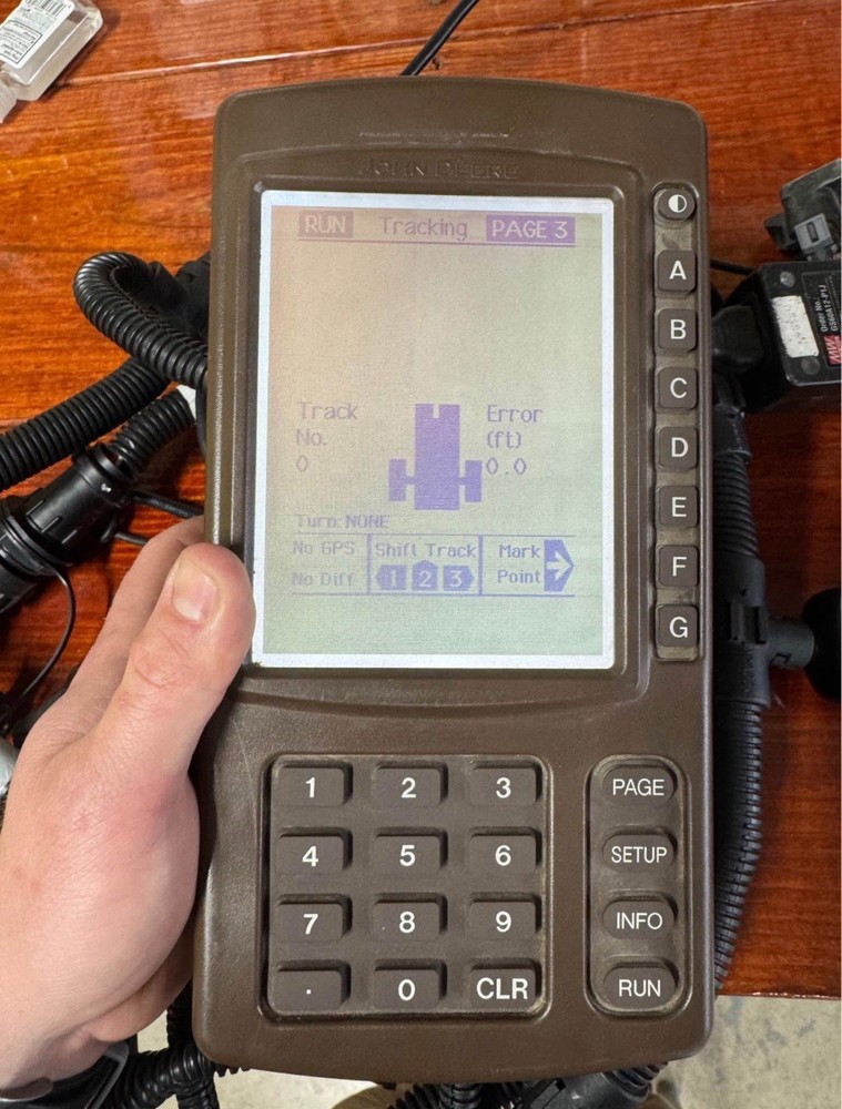 John Deere GPS Brown Box with Mobile Processor and Keycard