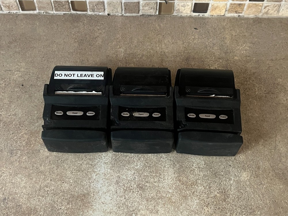 BLUE BAMBOO P25-M CHARGE ANYWHERE MOBILE PRINTER
