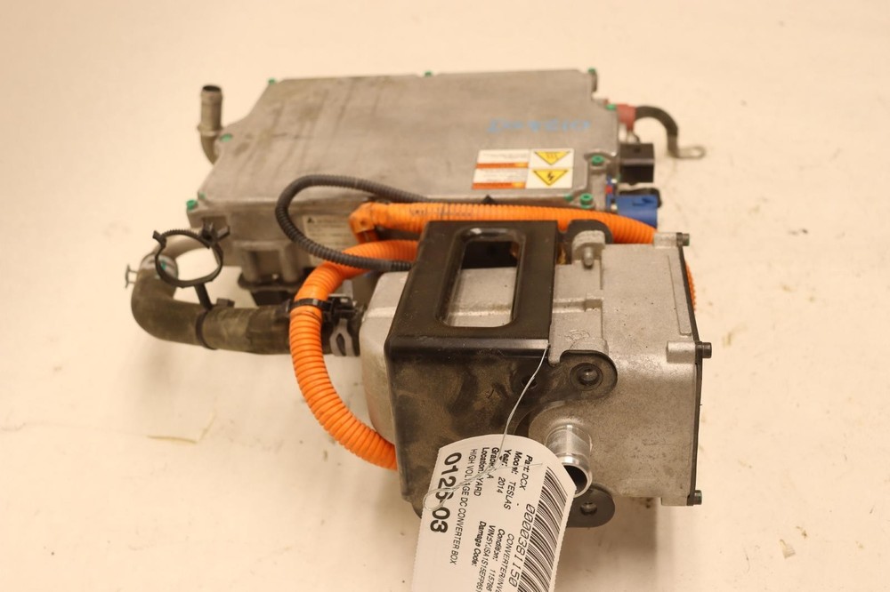 2012-2015 TESLA MODEL S HIGH VOLTAGE DC CONVERTER BOX MODULE OEM