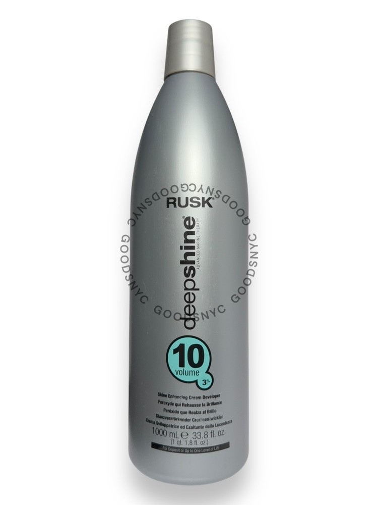 Rusk DeepShine Cream Developer 10 30 40 Volume 33.8 oz