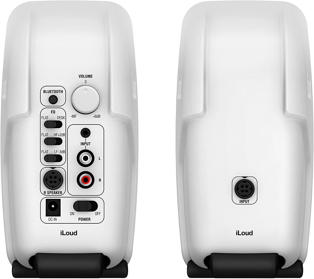 IK Multimedia iLoud Micro Monitor Bluetooth compact studio monitors (pair) White