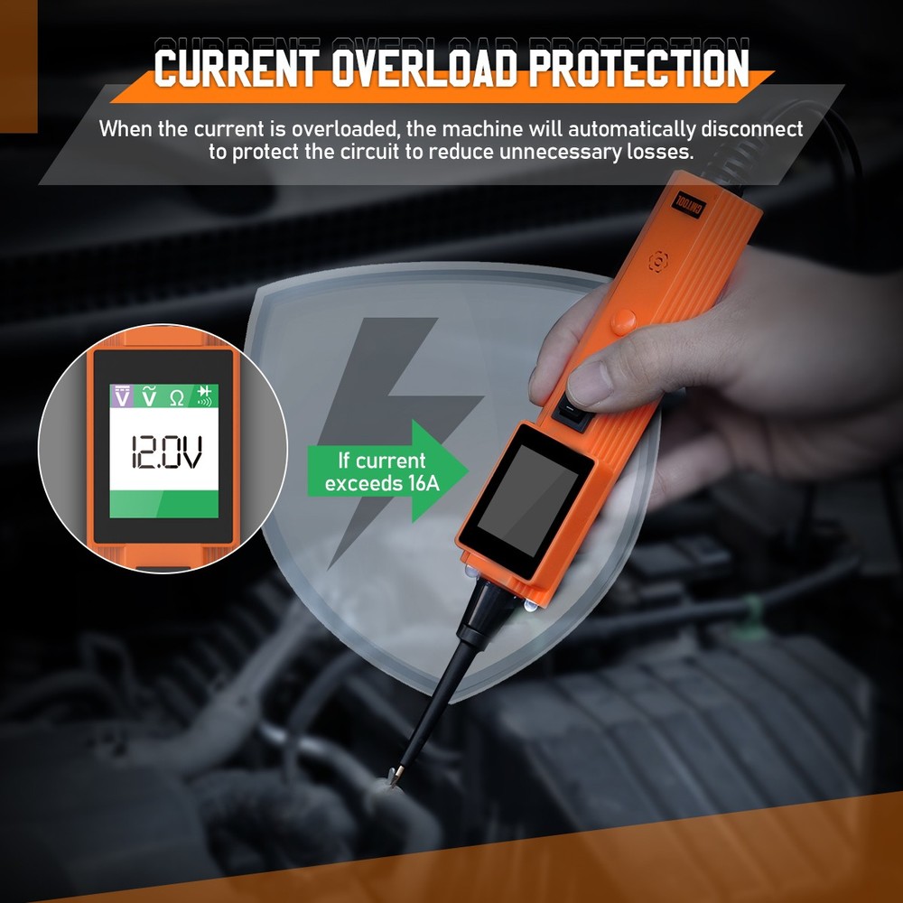Auto Circuit Tester Car Power Electrical System Probe Analyzer Diagnostic Tool