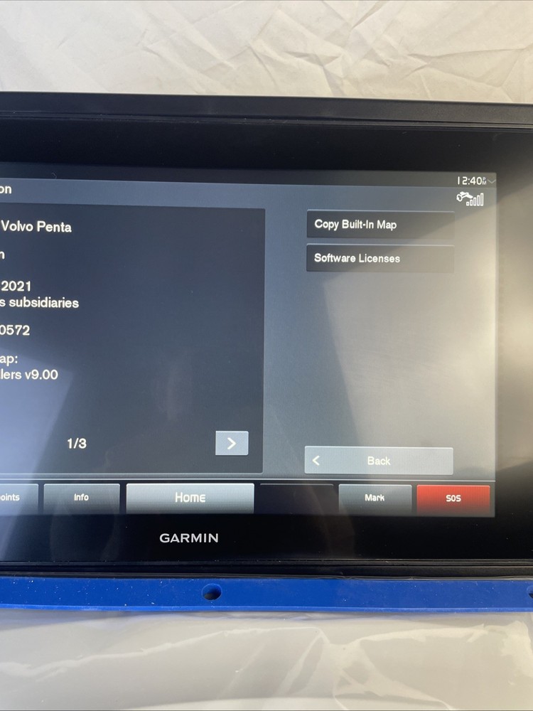 Garmin GPSmap 7616 16″ Chartplotter + Suncover Tested Excellent