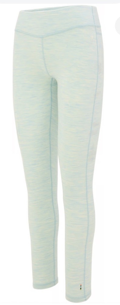 $115 SmartWool Women's Classic Thermal Base Layer Pants-Bleached Aqua-Medium-New
