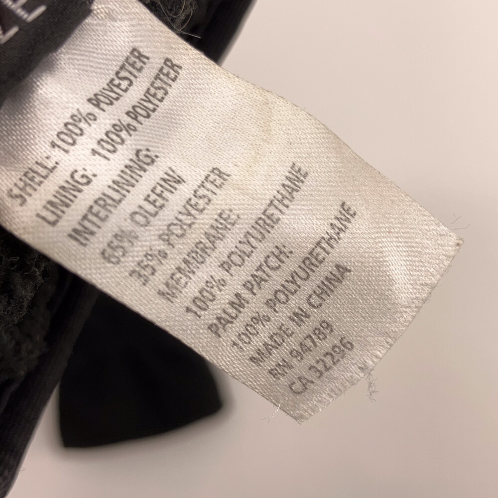 Black Fleece Waterproof Dritex Gloves