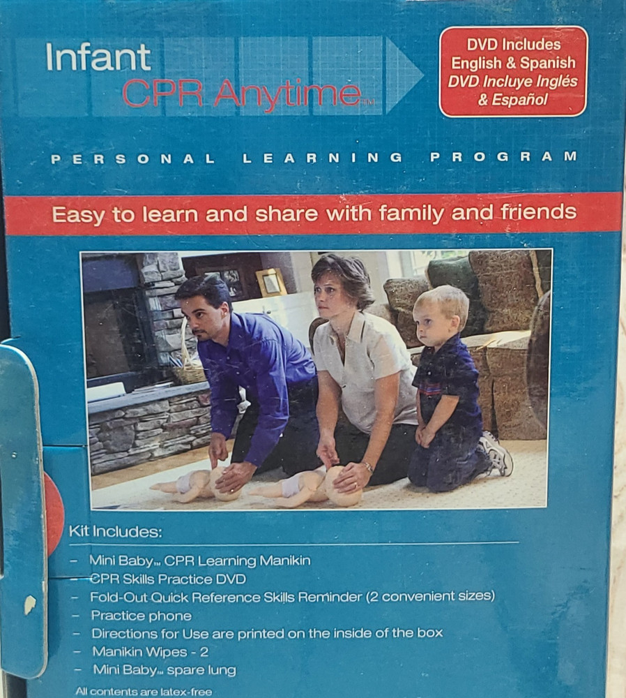 American Heart Association Infant CPR Anytime Personal Learning Program Kit