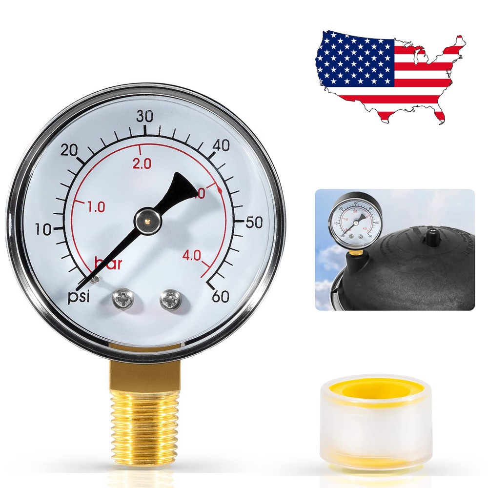 Pressure Gauge Replacement for Paramount Cleaning Valves 005-302-3590-00