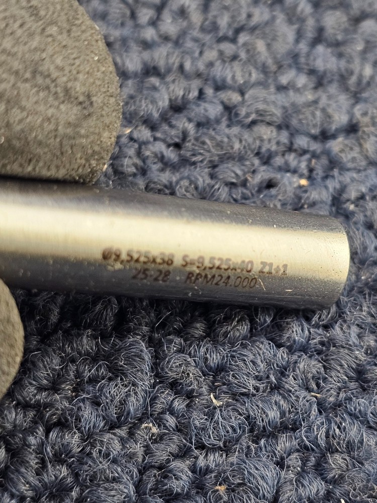 QIC TOOLS RD1.38.150.38: One Flute Compression Segmented PCD Diamond Router Bit