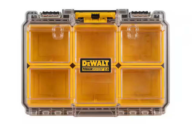 TOUGHSYSTEM 2.0 6-Compartment Small Parts Organizer