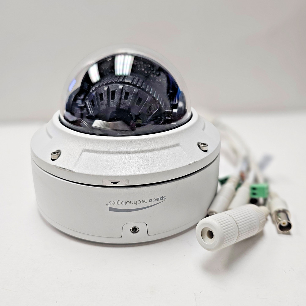 Speco Technologies O8D6M 4K H.265 Dome IP Camera W/Junction Box USED