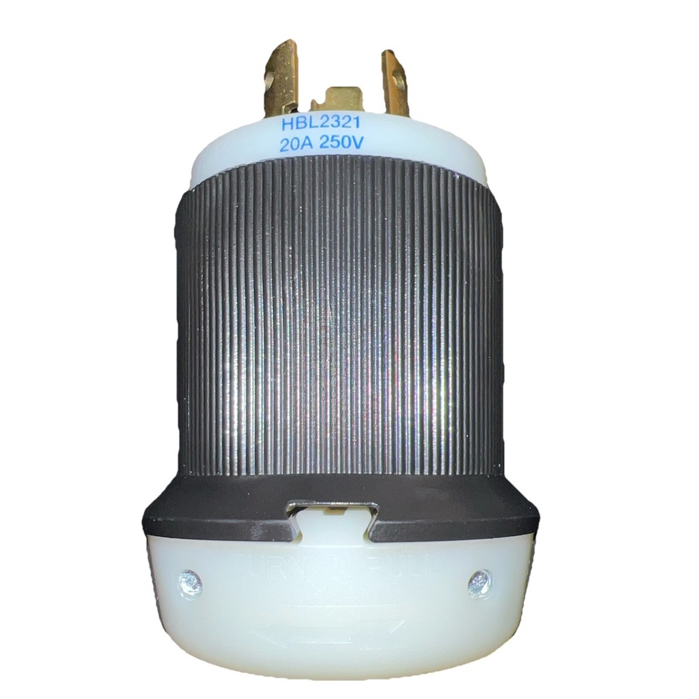 Hubbell HBL2321 20A 250V Locking Plug
