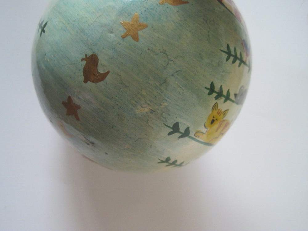 Four Side Ornament Cat Mouse Bird
