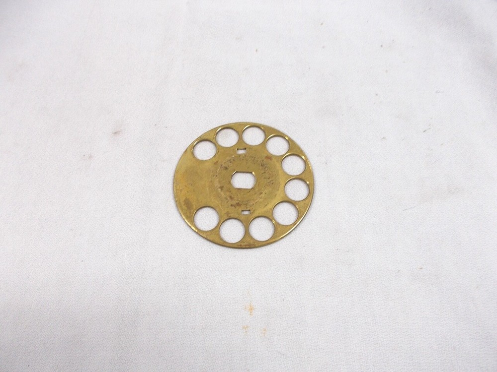 Solid Brass Finger Wheel for #6 Western Electric