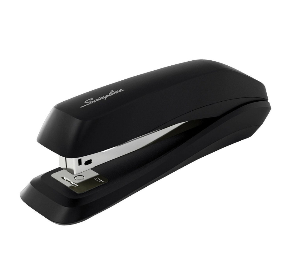 Black Swingline Stapler Desktop Stapler for 15 Sheets, 2 Pack, 54501
