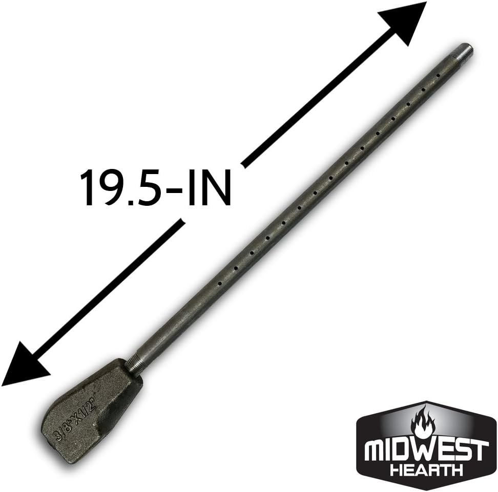 Natural Gas Log Lighter Starter - Adjustable Flame for Efficient Fire Starting