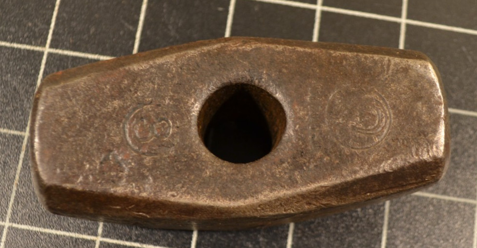 ATHA - 3# - DRILLING HAMMER HEAD - BLACKSMITH - VERY GOOD