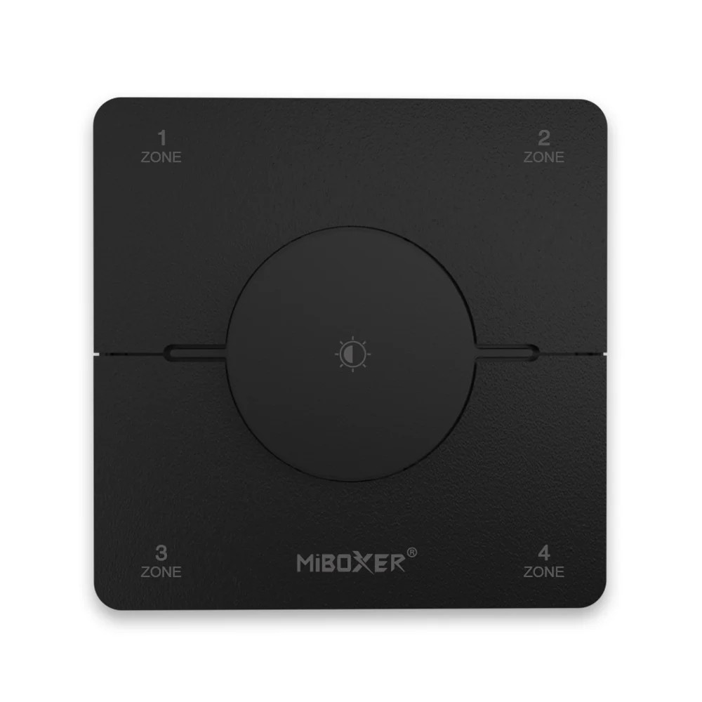K0S-B - 4 Zone CCT Rotating Panel Remote Black