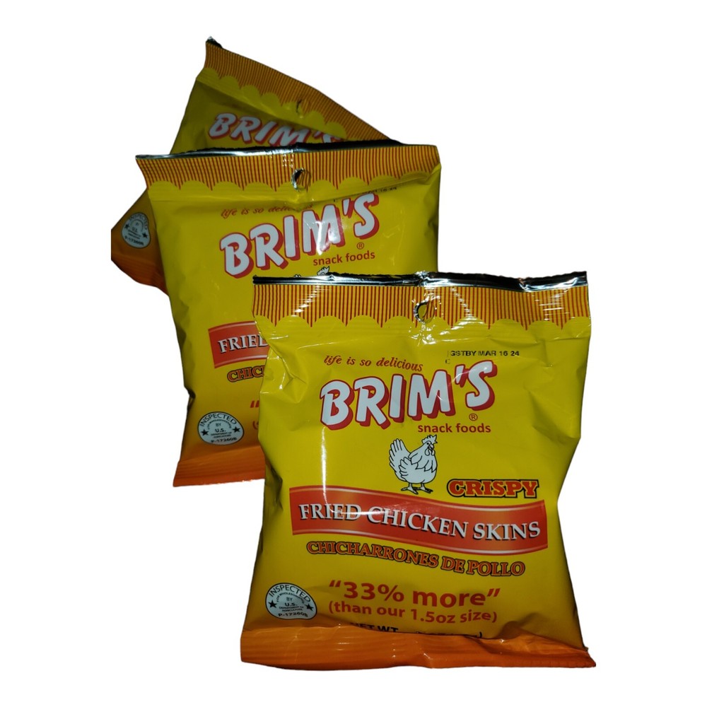 Brims Original Chicken Cracklin 3pk.