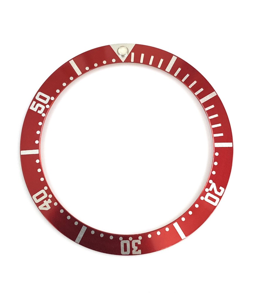 Red Bezel Insert for Omega Seamster James Bond 007 41mm Case