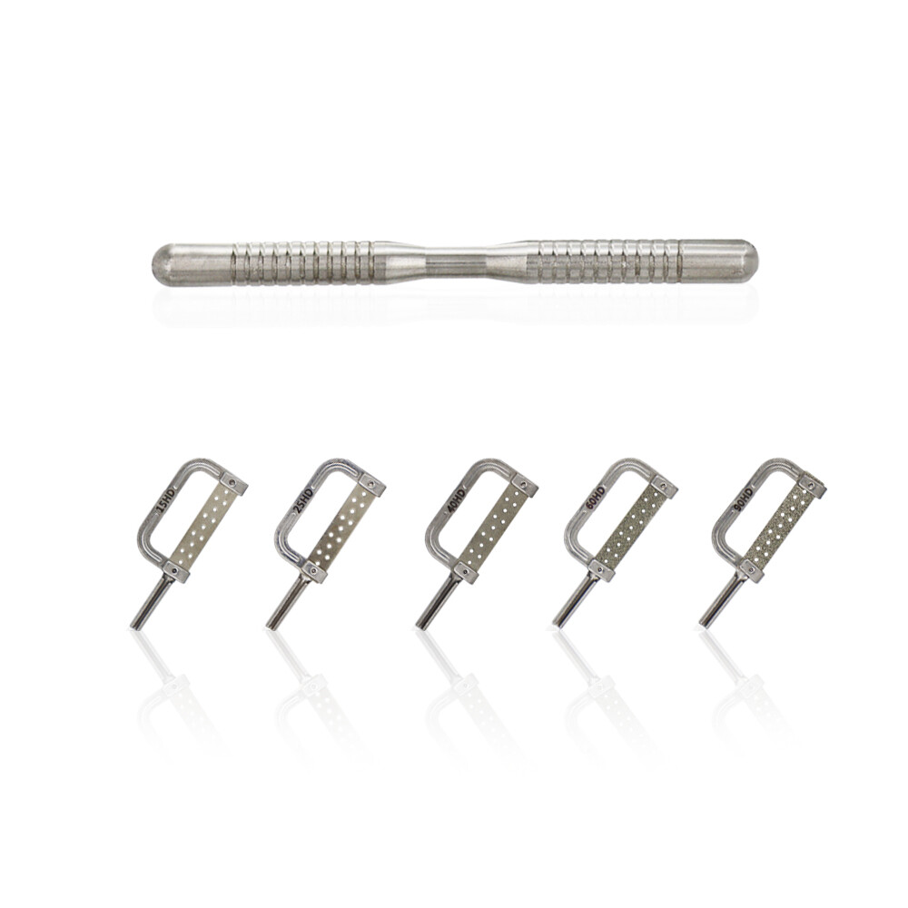 Orthodontic Interproximal Enamel Reduction Kit IPR System with Manual Handle