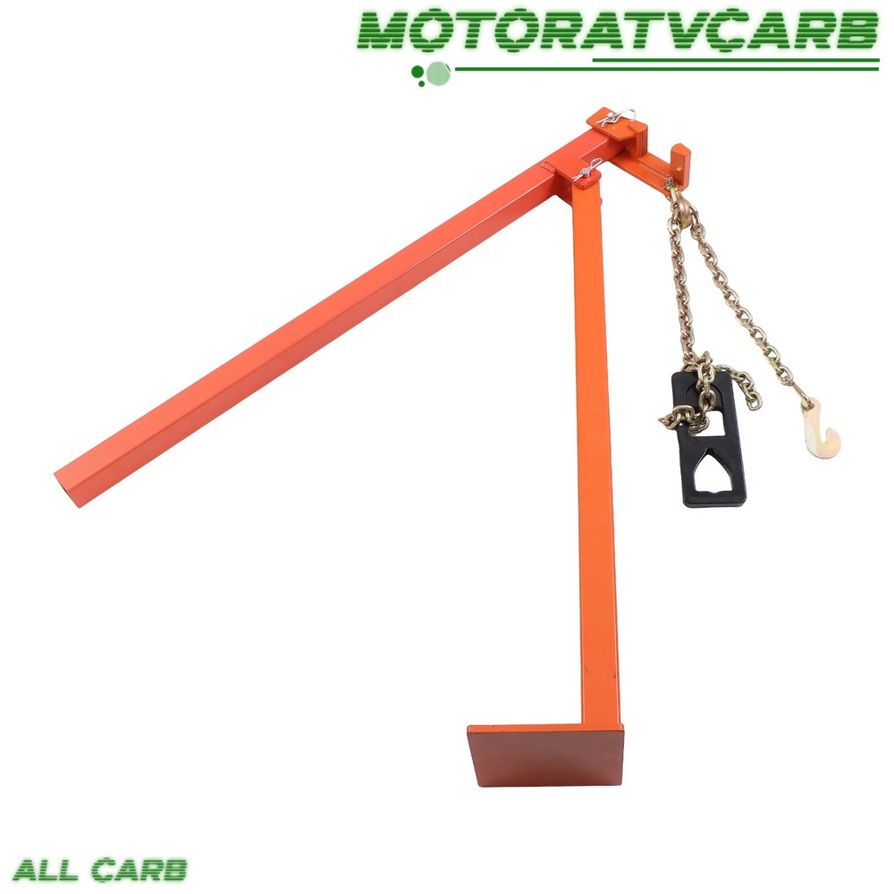 ALL-CARB 36in T Post Puller Fence Post Pullers with Puller Plate 47in Chain