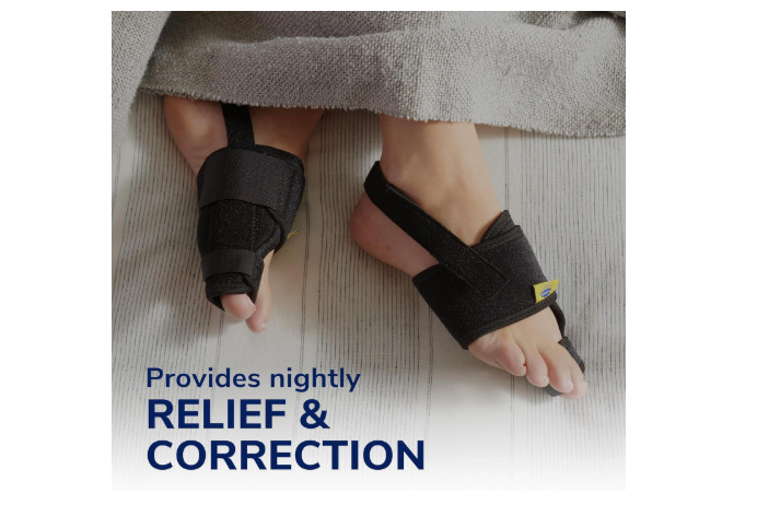Dr. Scholl'S BUNION RELIEF & TOE CORRECTOR Orthopedic Bunion Right & Left