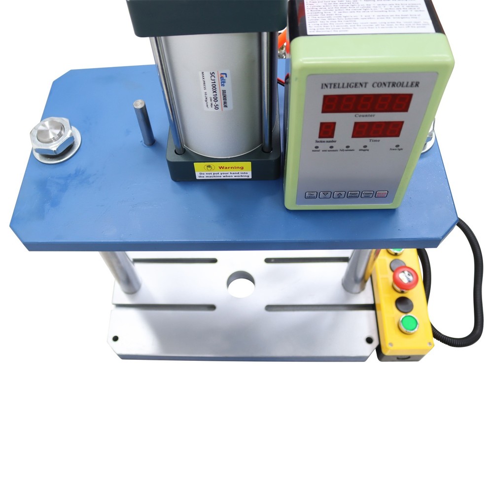 1102lb Pneumatic Punch Machine Compressed Air Punch Press w/Controller 2 Columns