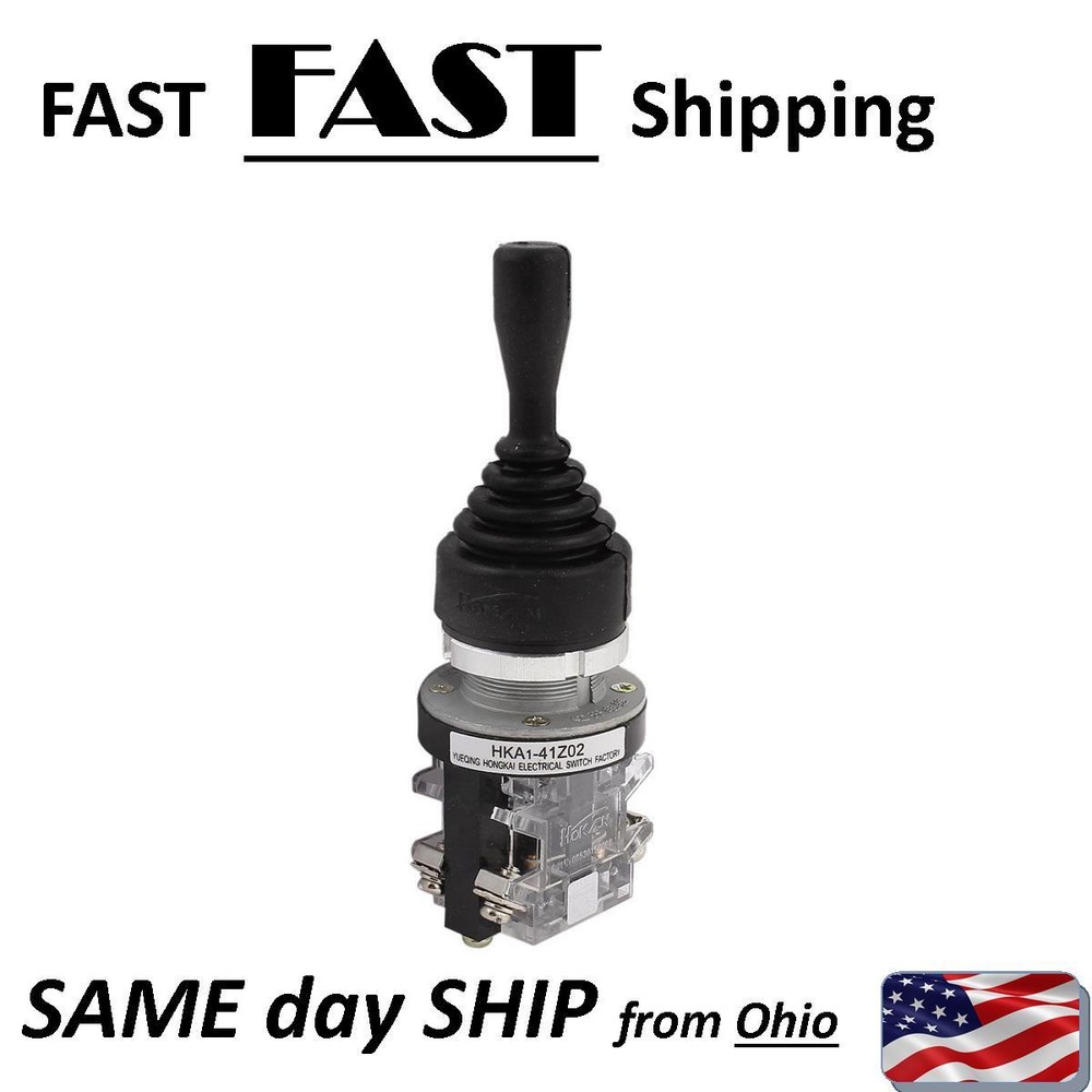 2NO Momentary 30mm Fixing Hole Double-way Joystick Switch