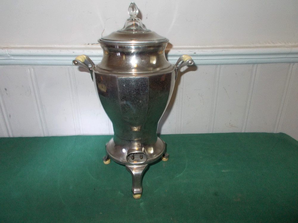 ANTIQUE UNIVERSAL COFFEE PERCOLATOR CLEAN WORKS GREAT!