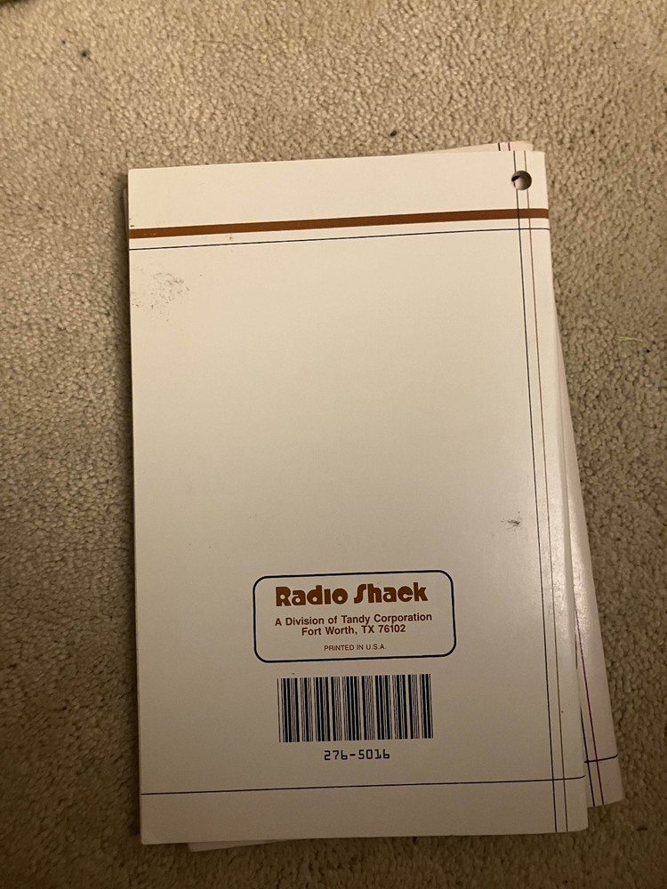 Radio Shack Engineer's Mini-Notebook - Formulas, Tables and Basic Circuits