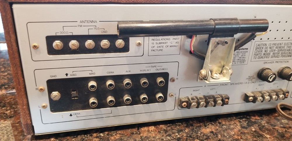 Vintage Modular Component Systems MCS 3223 Stereo Receiver tested