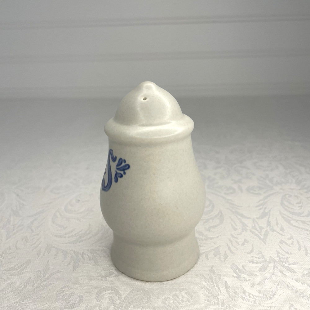 Pfaltzgraff Stoneware Yorktowne Blue Salt Shaker Replacement with Stopper