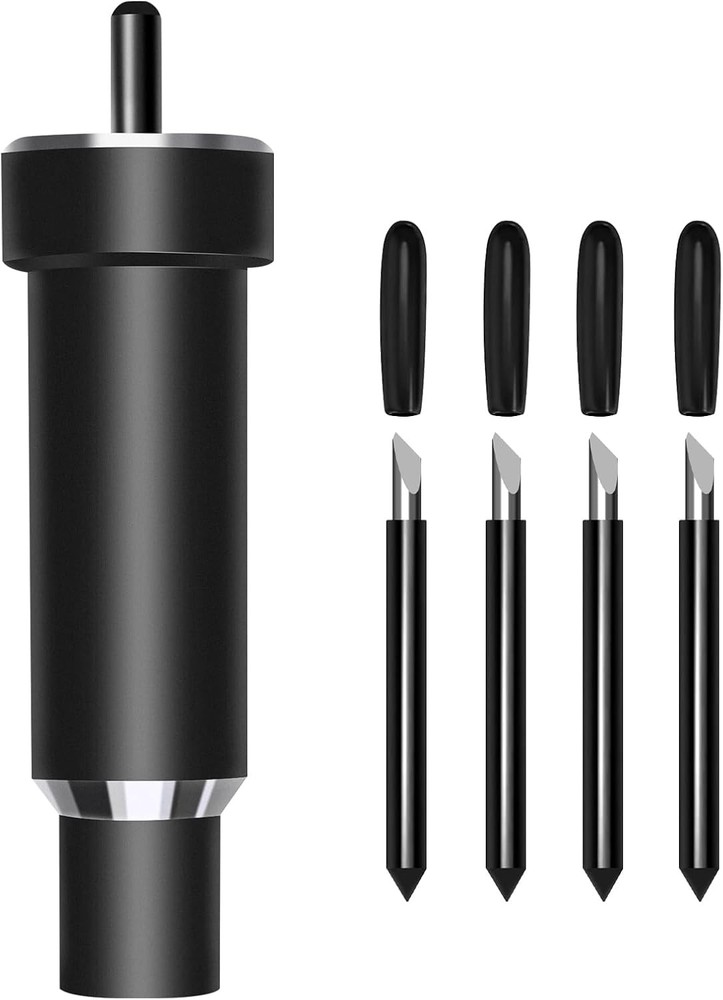 Deep Cut Blade and Housing, Precision Replacement Point Blades for Black