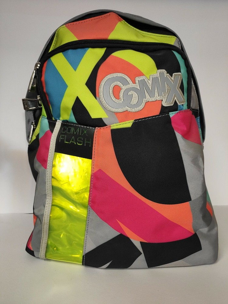 AMERICAN BACKPACK COMIX FLASH BY COMIX 2 ZIPPERS