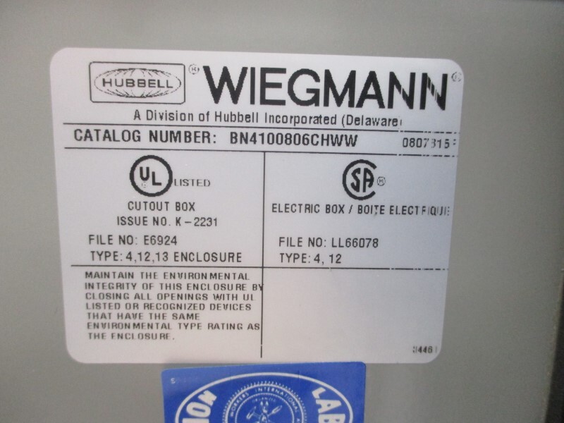 HUBBELL BN4100806CHWW NSNP