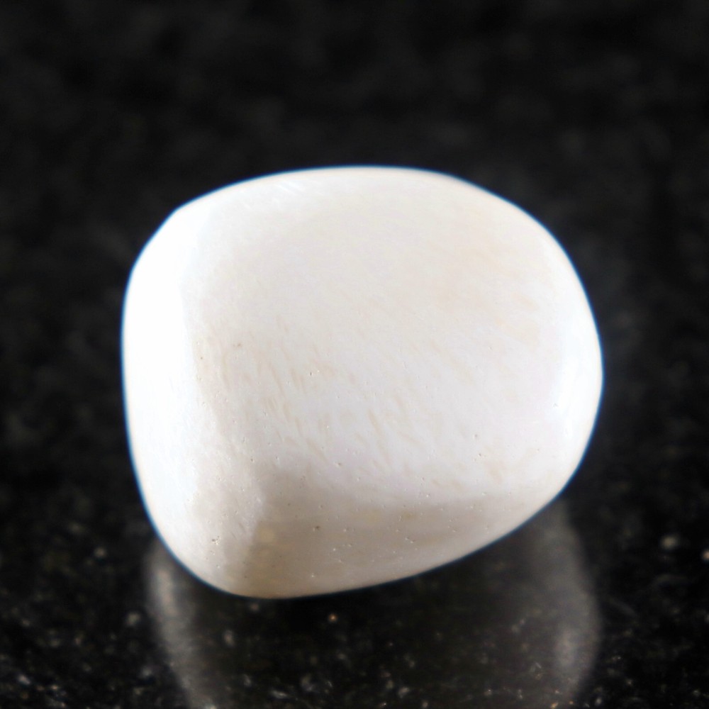 Tumbled Polished Stone: Scolecite from India (SCO515)
