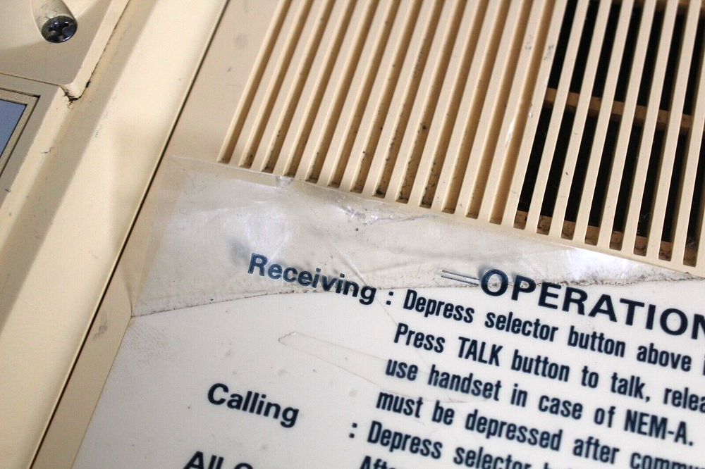 Aiphone NEM-10A Call Master Station w/ Handset