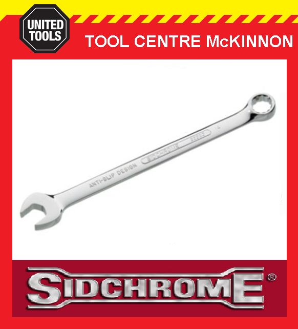 SIDCHROME SCMT22219 10mm RING & OPEN END METRIC SPANNER