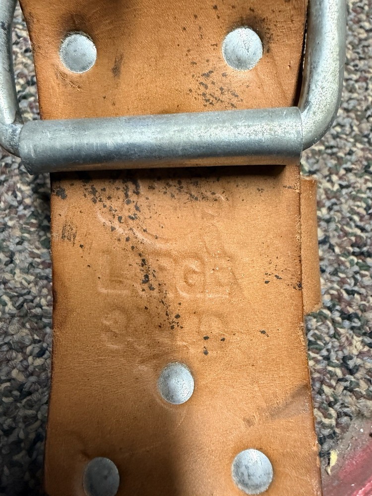 Leather Weight Lifting Belt Size 32/42