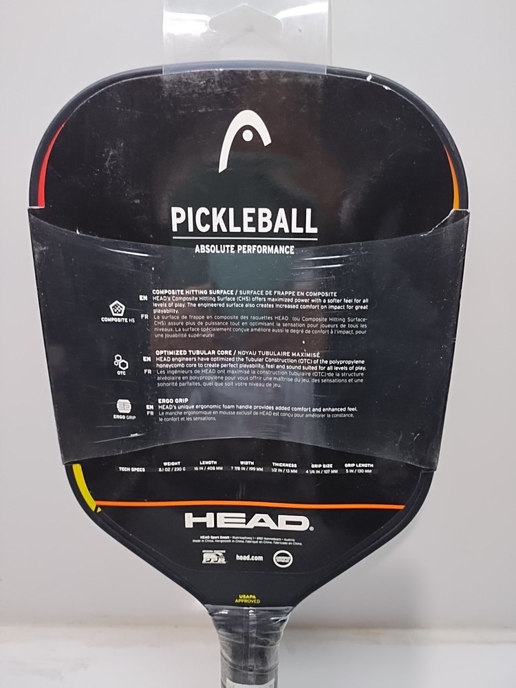 pickle ball spark alite v4 by head .com