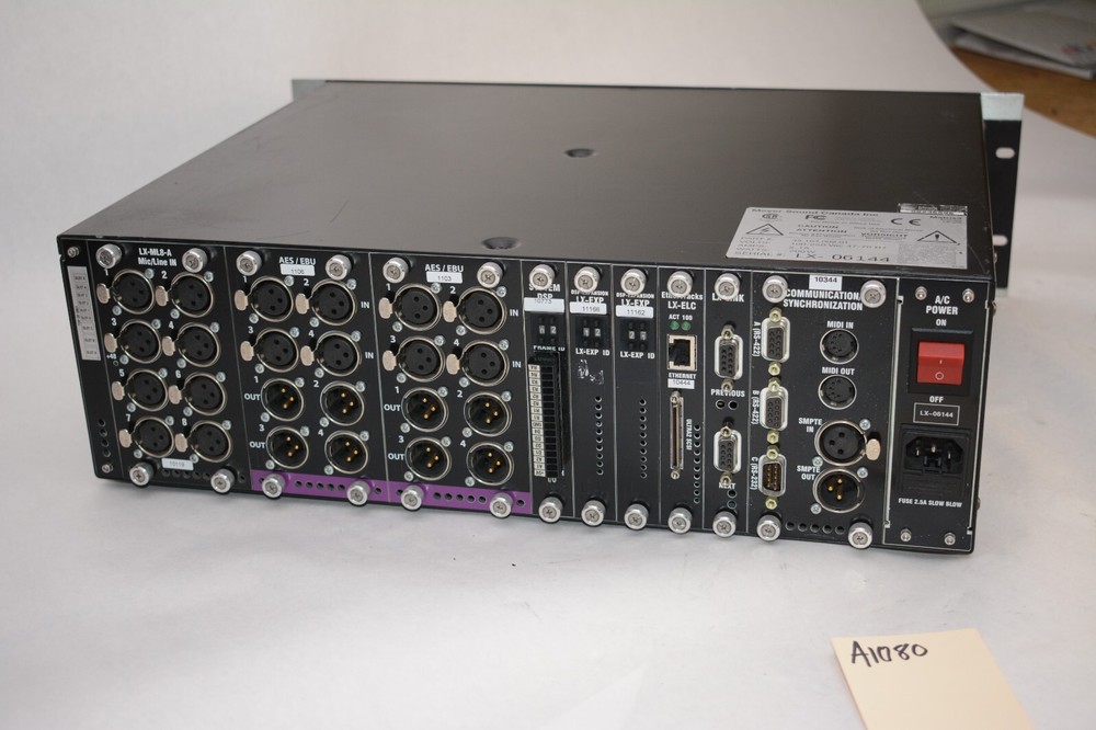 Meyer Sound LCS Matrix3 LX-300 Audio Engine Show Control System W/ 9 Modules