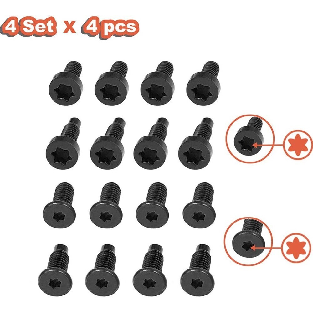 Practical Screws THREADED Security Screws With Video Doorbel Compatible
