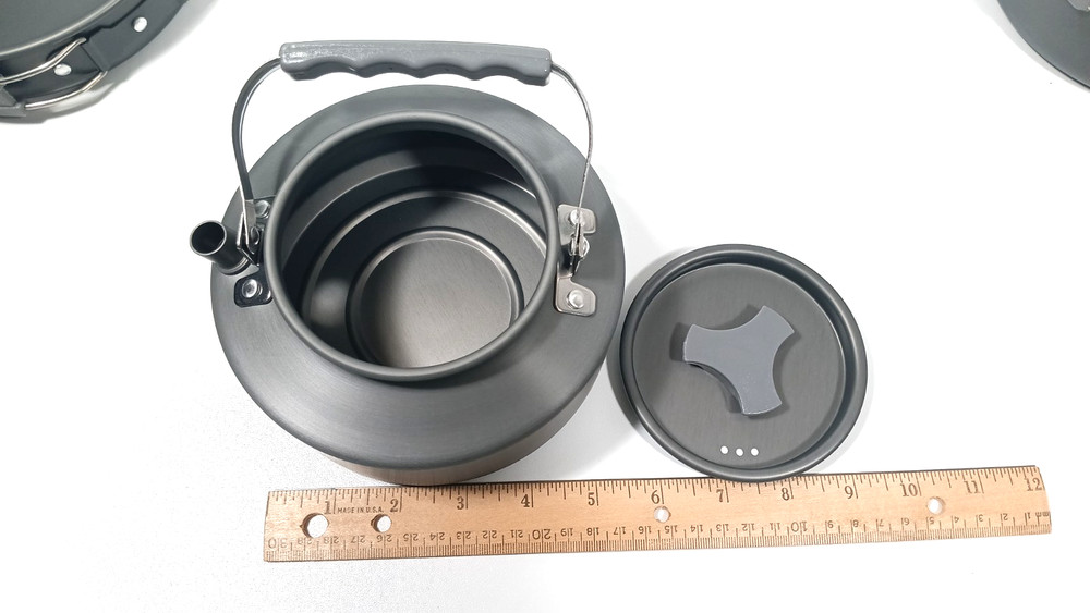Adventuridge 5 Piece Collapsible Camping Cookware Set