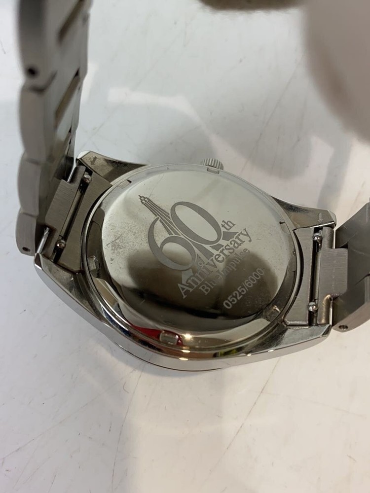 BLUE IMPLUSE Quartz Watch Analog Stainless BLU SLV SS